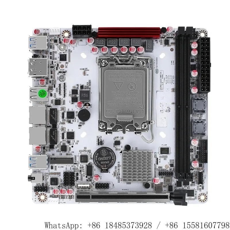 LGA1700 Q670 Mini ITX NAS Main - огляд і ціна Nas Motherboard 8 Sata Mini Itx