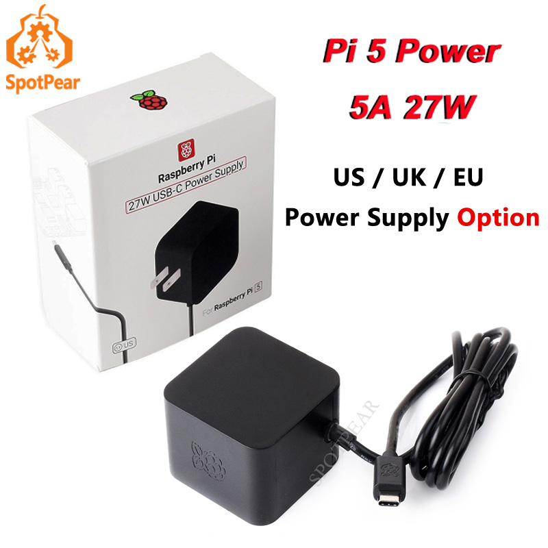 Original Official 5V5A PD Powe - огляд і ціна Raspberry Pi 5 8Gb Board