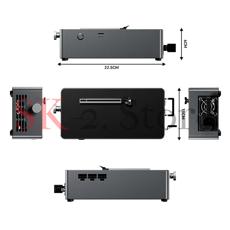 AG01 AG02 EGPU Dock OCuLink US - огляд і ціна Oculink Egpu Mini Pc