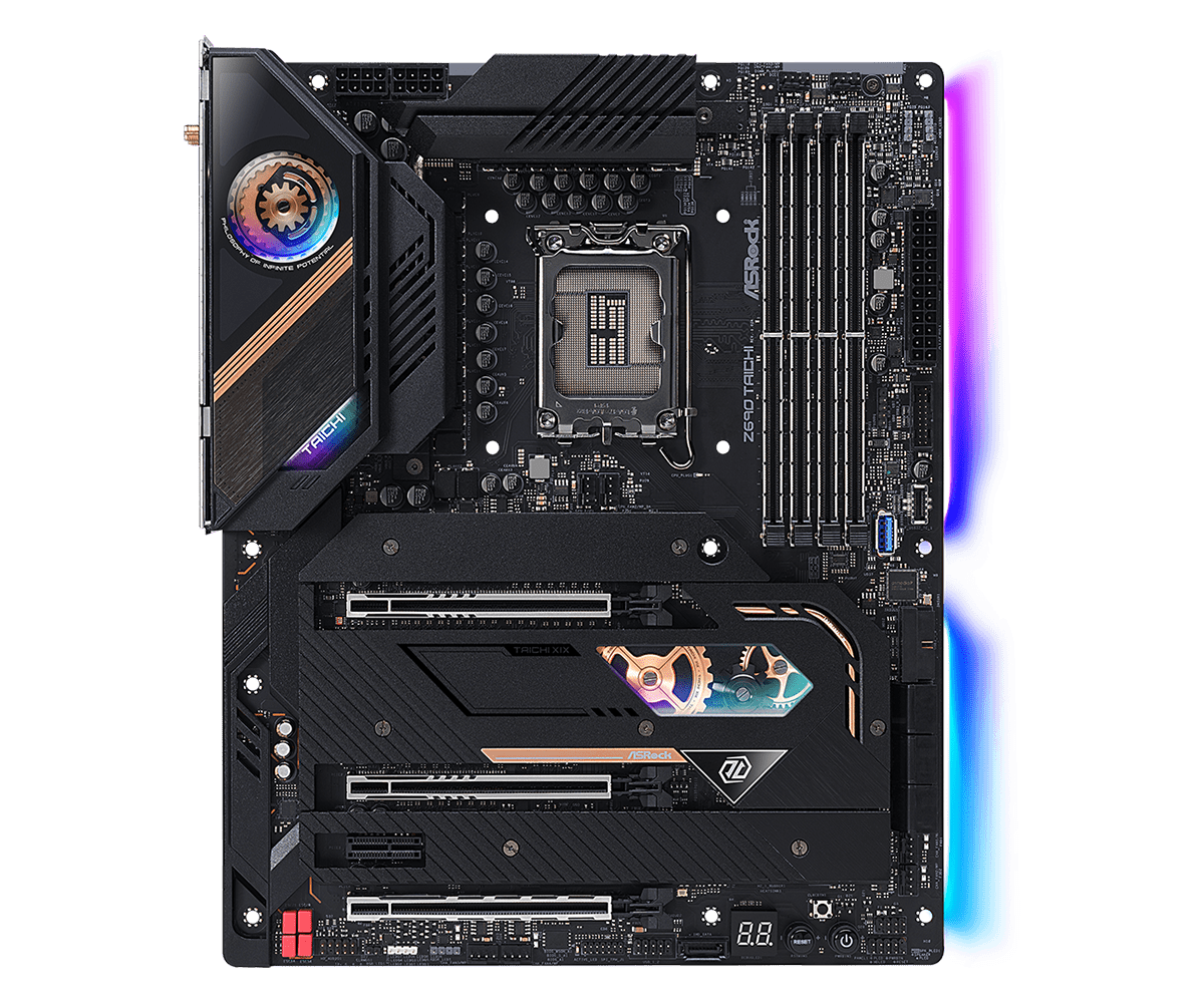 ASROCK Z690 TAICHI Motherboard - огляд і ціна Lga1700 Itx Motherboard Ddr5