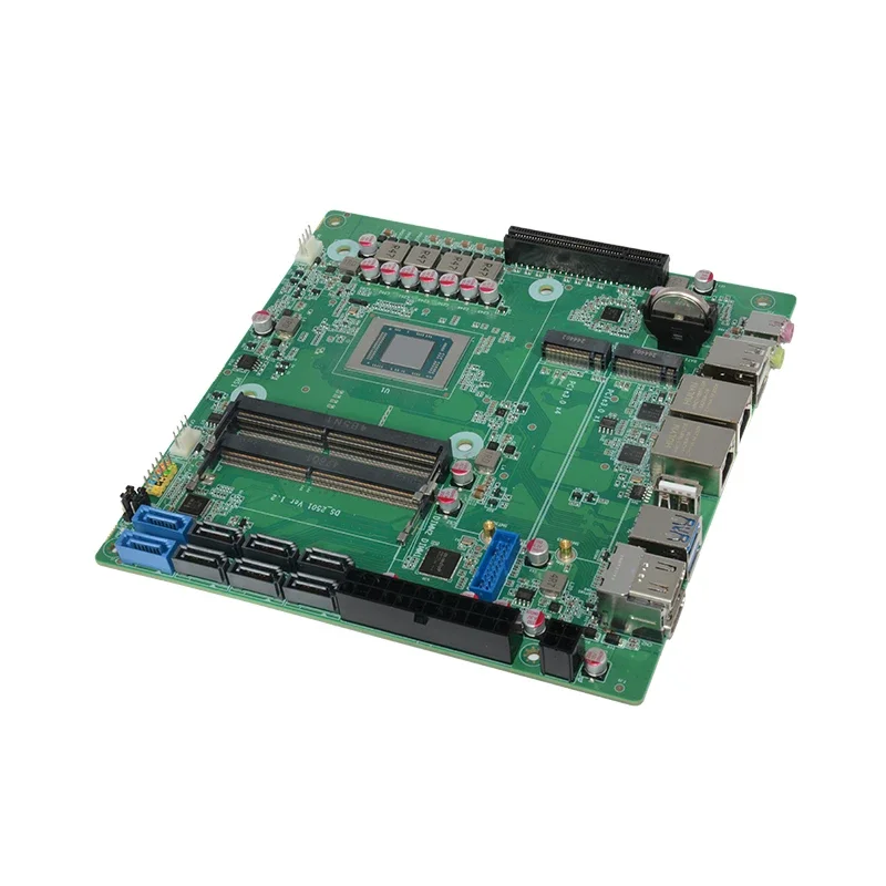 Topton 11-Bay NAS Gaming Mothe - огляд і ціна Nas Motherboard 8 Sata Mini Itx