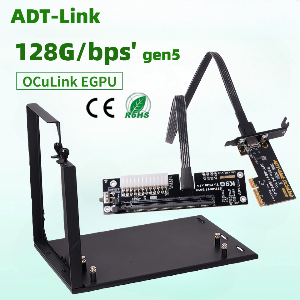 PCIE 5.0 x4 to OCuLink SFF-861 - огляд і ціна Oculink Egpu Mini Pc